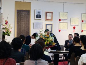 日本賞状技法士協会が主催する賞状の展覧会『前田展』が開催